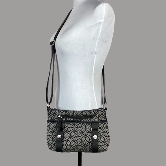 Rosetti | Black & Grey Crossbody Bag NWOT - Picture 2 of 14